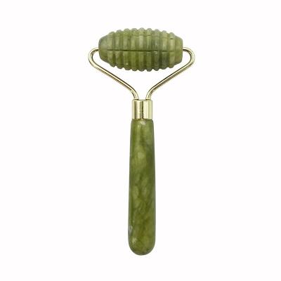 China Best Sell Natural Xiuyan Jade Facial Roller 100% Natural Jade Massager for Face Massage and Beauty for sale