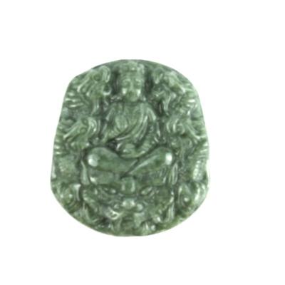 China Natural Emerald Carving Dragon Lucky Amulet Pendant Necklace For Women Men Bracelet Jade Jewelry With Meaningful Symbols for sale