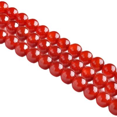 China Regional Feature 4mm/6mm/8mm/10mm/12mm Round Carved Gemstone Jade Beads for Jewelry Making for sale