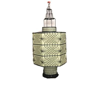 China Antique Chinese Craft White Wire Lanterns The Perfect Blend of Tradition and Style for sale