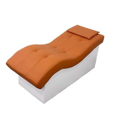 China Customizable and Leather Material Simple Hair Washing Bed for Beauty Salon Massage Spa Health Care Physiotherapy OEM/ODM for sale