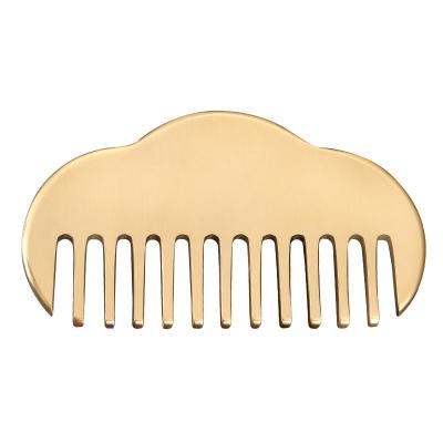 China Facial Guassha Scraping Tool 100% Brass Gua Sha Comb for Blood Circulation and Massage Improvement for sale