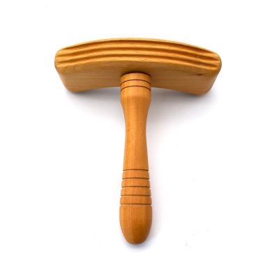 China Multifunction Muscle Relaxation Massage Body Wood Massage Tool Massage Hammer for Healthcare Product for sale