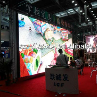 China LCF LED bank visual curtain for event, exhibition and mobile advertising P2.5 P3 P4 P4.8 P5 P6 P7.62 P8 P10 on hot sale for sale