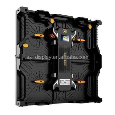 China Indoor Rental Led Display Full Color 500x500mm Matrix Cast Aluminum P3.91 P2.6 Indoor Cabinet Rental LED Screen For Concert Event for sale