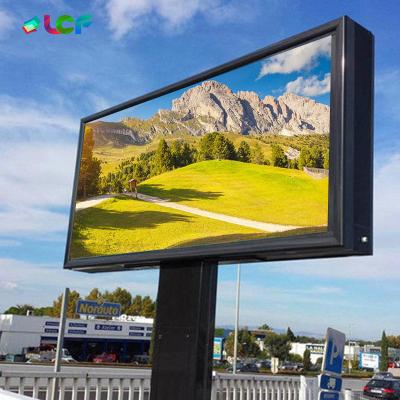 China Shenzhen Outdoor Waterproof Iron Cabinet High Resolution Led Display Board for sale