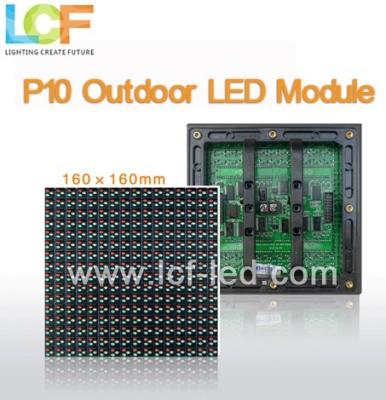 China 1r1g1b outdoor outdoor led module dip led module full color p10 16x16 rgb led matrix display for sale