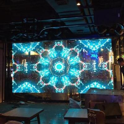 China P3.91 Indoor Indoor Transparent Led Display Video Wall for sale