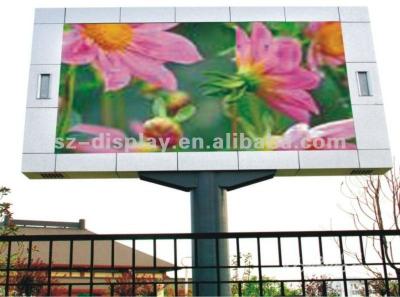 China Outdoor P12 600 With Full Color Sqm RGB Outdoor LED Display Advertising Screen for sale