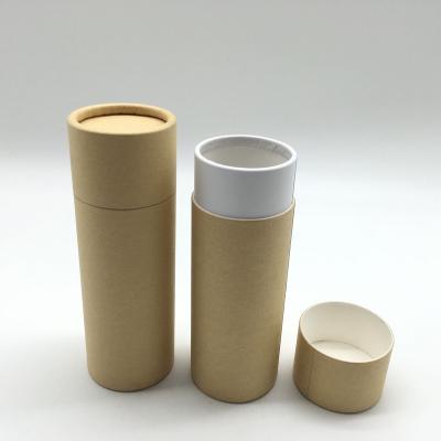 China Small Materials Recycled Round Cardboard Tube For 30ml Jumbo Bottle Cosmetic Roll Around Recycled Cardboard Paper Perfume Gift Box for sale