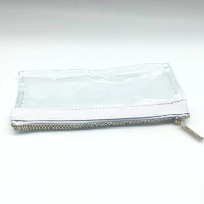 China Recyclable Clear PVC Bags With Zipper Ziplock For Roll 5ml And 10ml Cosmetic Glass Bottle for sale