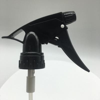 China Non Spill 360 Degree Black Trigger Sprayer 28/410 For Essential Oil Bottles for sale