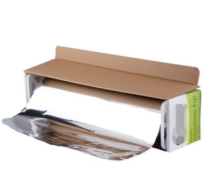 China Kitchen Use Cheap Price Household Aluminum Foil Silver Aluminum Foil Rolls for sale