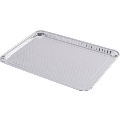 China BBQ Aluminum Foil Container Tray Big Baking Tray Disposable Barbecue Supply Household RUB408 for sale