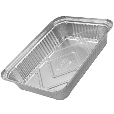 China RFF280 Aluminum Foil Container Pan Tray Fast Food Disposable Customized Baking Food Grade for sale