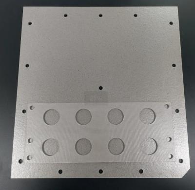 China Insulation Material Mica Cell Cover / Mica Plate Used As Battery Monitoring Board for sale