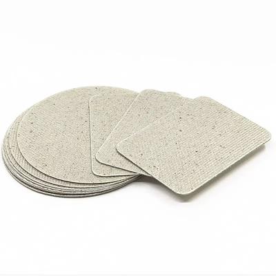 China Microwave Oven Mica Plate Sheet Heat Resistance Custom Thickness And Size for sale