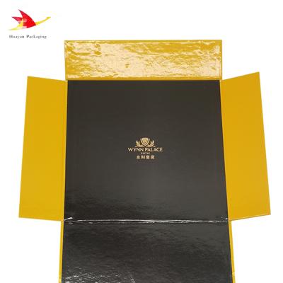 China Disposable Wholesale Custom Printed Cardboard Folding Boxes Handmade Luxury Rigid Paper Gift Box for sale