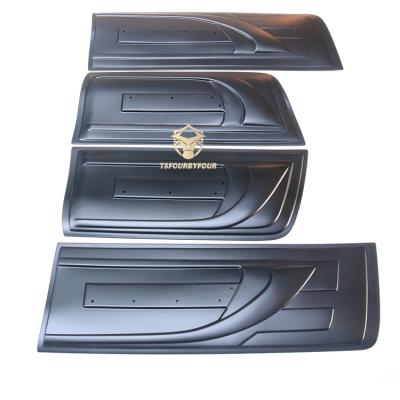 China Taishuai 4X4 Accessories Body Kit Big Molding Cladding ABS Plastic Body Cladding For Hilux revo 2021 for sale