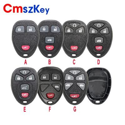 China ABS For Buick Chevrolet CMC Oldsmobile Pontiac Saturn 3B 4B 5B 6B Car Remote Key Shell Case FOB for sale