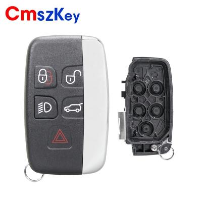 China ABS+Metal For Land Rover Range Rover Sport Evoque Discovery 4 5 Button Smart Remote Car Key FOB Shell Case Te koop