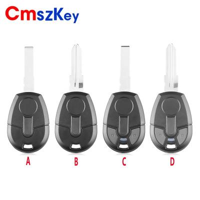 China ABS+Metal For Fiat Positron EX300 2B Car Remote Key Transponder FOB Chip Ignition Key Shell Case for sale