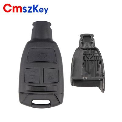 China ABS+Metal For Fiat 500 Punto Croma 3 Buttons Car Remote Key Shell Case With Key Blade FOB for sale