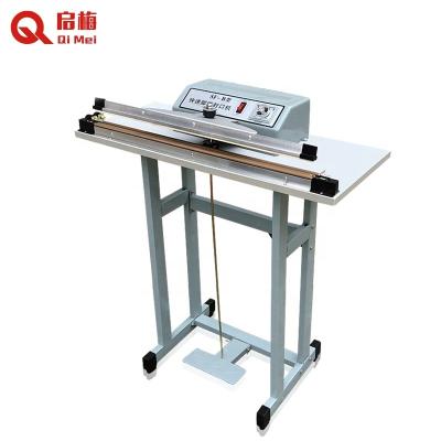 China Best Selling Food Pedal Aluminum Sealing Machine for sale