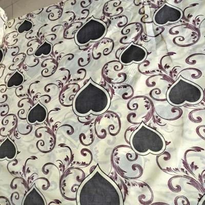 China Fabric 100% Stock Polyester Tear-Resistant Dye Printed Microfiber Fabric for sale