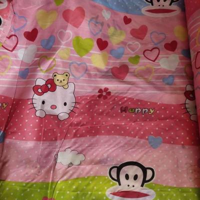 China Tear-Resistant 100% Polyester Stock Dye Printed Microfiber Fabric for sale