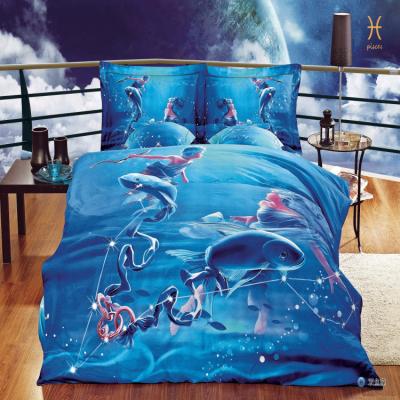 China Changxing Factory Bed Sheet Fabrics Tear-resistant Textile Printed 100meters With Good Price Per Meter for sale