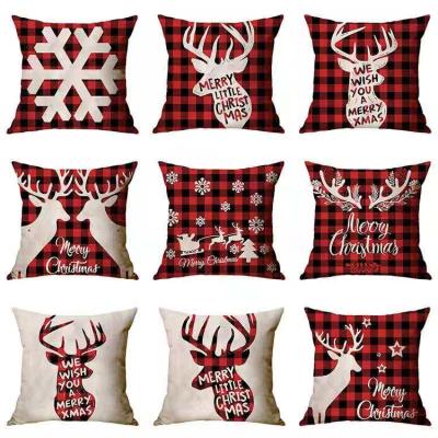 China Decorative Anti-Static Cushion Cover Christmas Cushion Pillow Shape Covers For Home Decor for sale