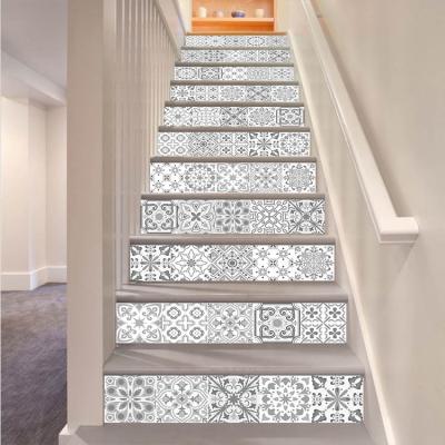 China 2021Hot Selling DIY Wall Decorative Sticker Staircase Best Amazon Selling Waterproof Wall Sticker for sale