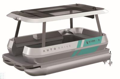 China Omnidirectional Sensing Unmanned Ski Boat 1.5m/s For Sightseeing for sale