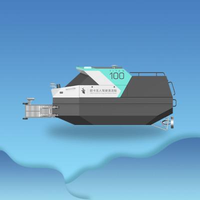 China O auto Driverless da entrega do reagente controlou Tow Boat USV para a manutenção ORCAUBOAT da lagoa à venda