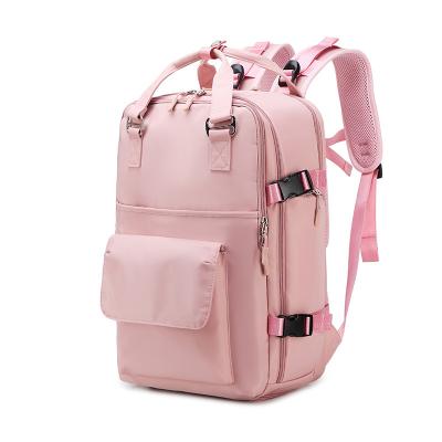 China With USB Waterproof Travel Backpack for Women, Carry On Business Laptop Backpack with Wet Pocket for sale