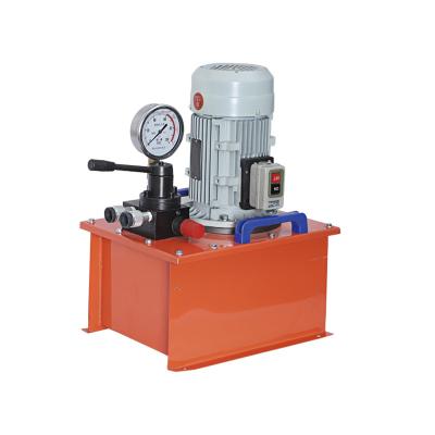 China Iron And Steel Machinery Portable Manual Power Pump Unit Ultra High Pressure Hydraulic Station for sale