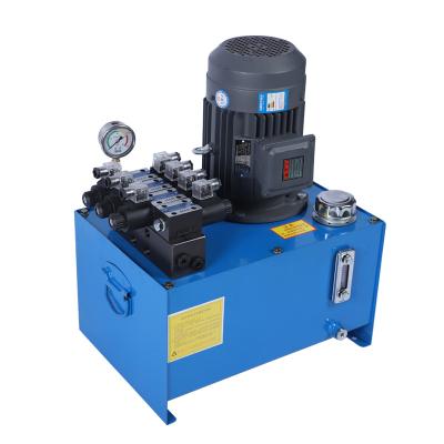 China Wholesale hydraulic station iron motor solenoid valve and steel original factory pump for sale