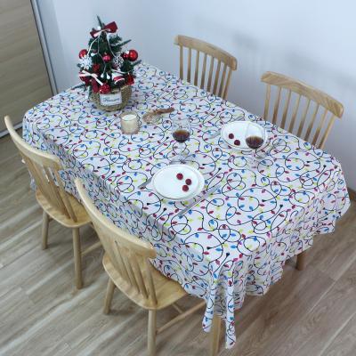 China American Indoor Outdoor Checkered Stain Resistant Water Repellent Restaurant Quality Table Cloth Fabric Printing Table Cloth for sale