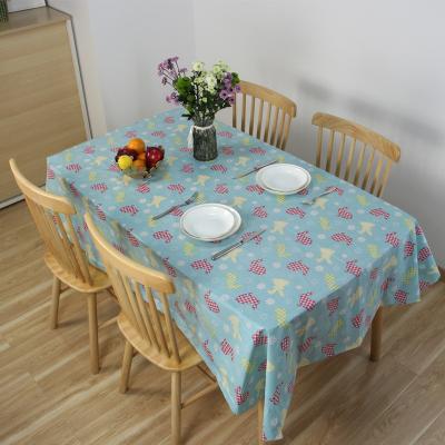 China Waterproof Vinyl Wipeable Elastic Fitted Table Cloth For Outdoor Picnic Camping Parties Waterproof Rectangle Moroccan Table Cover for sale