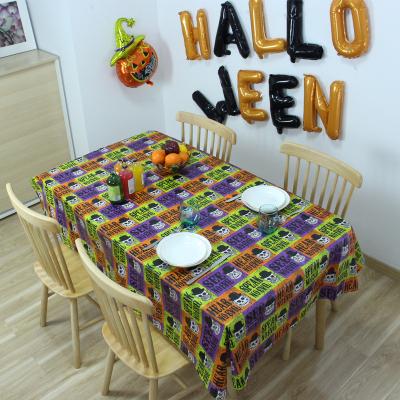 China Waterproof Table Cloth Table Cover for Halloween Parties Scary Spider Web Table Cloth for Halloween Decorations Outdoor Dinner and Indoor Home for sale