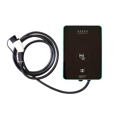 China Cheap Factory Price 7kw Ev AC Charger Wallbox Type - 2 Electric Car Charging Station EVSE828-EU for sale