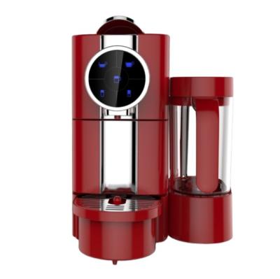 China New Popular hotel CM7010A touch screen milk frother Nespresso capsule coffee machine espresso capsule coffee maker coffee maker for sale