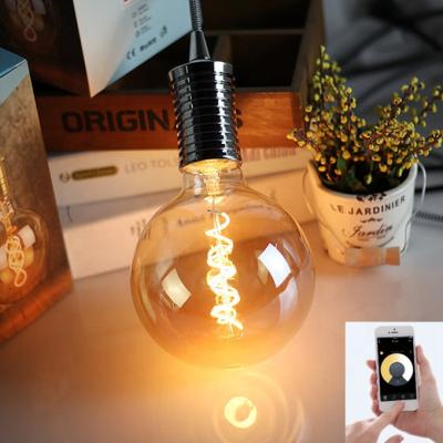 Cina New Item LED Edison Light Bulb Wifi Smart Home Alexa Controlled Bulb by Tuya Alexa and Google App in vendita