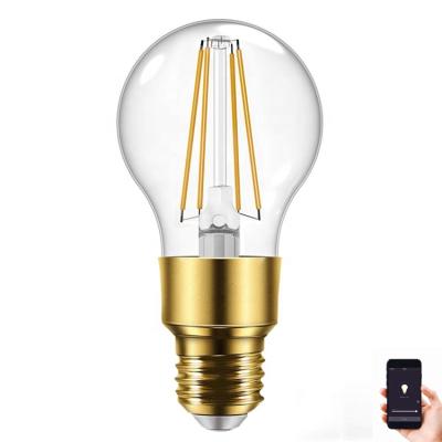 Cina E14 e26 e27 home wifi led alexa smart wifi bulb smart light bulb controlled by tuya app alexa and google in vendita