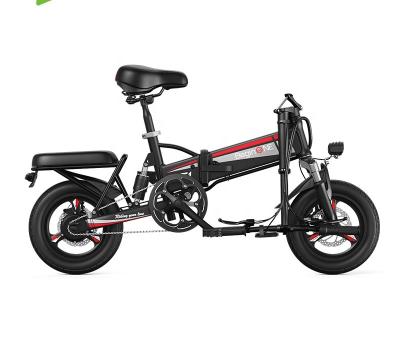 China 2021 small bicycles times multifunctional electric city bike for two person electric bike with lithium battery for sale