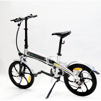 China MINI 20 Inch Bici Elettrica E-bike 250w Adult Folding Electric Bicycle for sale