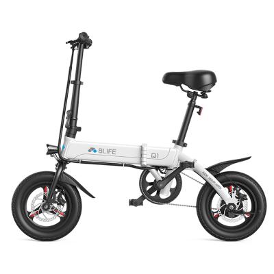 China New Designed Fast Folding Aluminum Alloy 14 Inch E-Bile Electric Bike With Aluminum Frame For Adults for sale