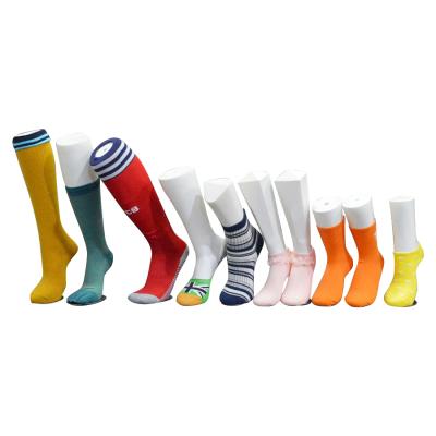 China Long Stand Feet Display Mannequin Female And Male Foot Mannequin For Socks Display for sale