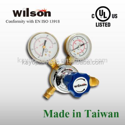 China Argon Regulator Pressure Gas Gauge Flow Wilson 101LM Flow Controllable / Adjustable CO2 , UL Listed for sale